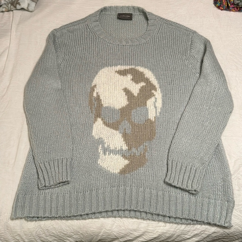 Wooden Ships Skull Sweater